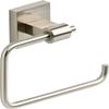 Franklin Brass Maxted (1-Pack) Toilet Paper Holder Satin Nickel Tissue Roll Holder for Bathroom Organization and Storage Euro/Single Post/Hook Toilet Tissue Holder Wall Bathroom Accessories MAX50-SN view 1
