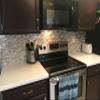 Tic Tac Tiles Peel and Stick Self Adhesive Removable Stick On Kitchen Backsplash Bathroom 3D Wall Tiles in Como Pebble (10 Sheets) view 3