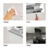 Tic Tac Tiles Peel and Stick Self Adhesive Removable Stick On Kitchen Backsplash Bathroom 3D Wall Tiles in Como Pebble (10 Sheets) view 4