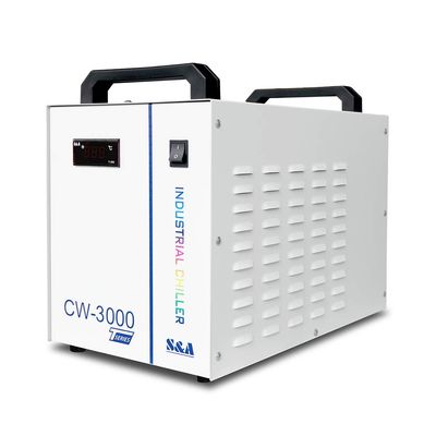 S&A 3000TG Industrial Water Cooling Machine Thermolysis Industrial Water Chiller for CO2 Glass Tube of Engraving Machine AC 1P 220-240V 50Hz
