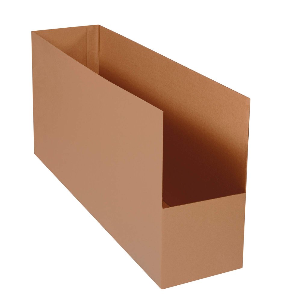 Partners Brand PBINW102042 Warehouse Rack Bins, 10" x 42" x 20", Kraft (Pack of 10)