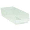 BOX USA BBINPS112CL Plastic Shelf Bins, 17 7/8" x 6 5/8" x 4", Clear (Pack of 20) view 1