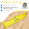 BEACHBUB Beach Umbrella Bag - Waterproof & Foldable Beach Bag for Umbrellas with Wide Padded Shoulder Strap & Molded Carry Handle - Sun-Kissed Yellow view 2