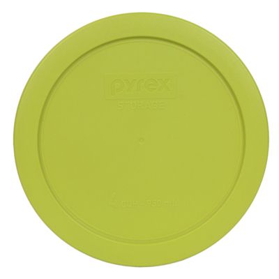Pyrex 7201-PC Round 4 Cup Storage Lid for Glass Bowls (1, Edamame Green)