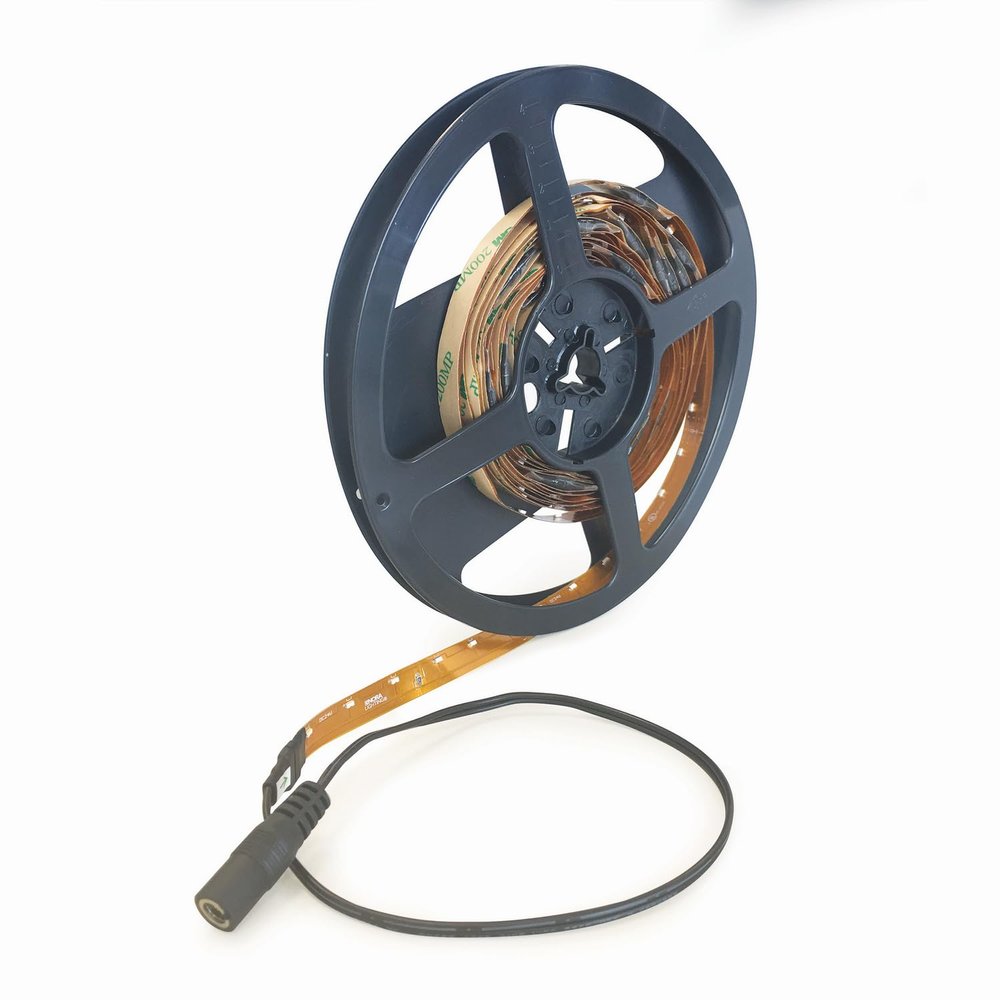 Nora Lighting NUTP9-16LED27 16 ft. 24V Damp Label Side-Lit LED Tape Light Roll44; 2700K CCT