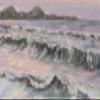 23x30 Original Oil Seascape Painting  Wavy Beach & Ocean Shore Art | Hand-Painted Marine Artwork Signed by Artist | Coastal Sea Coast Wall Decor on Canvas view 4