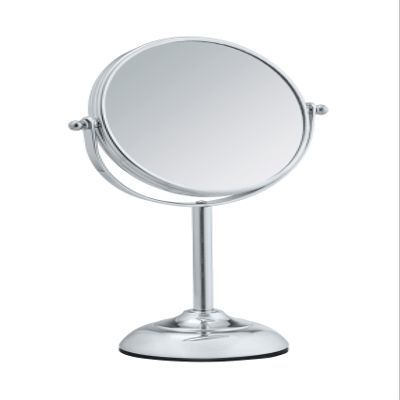 WENKO 22017100 Cosmetic Mirror Globo, Magnifying Effect: 1000%, Steel, 7.3 x 11.6 x 4.3 inch