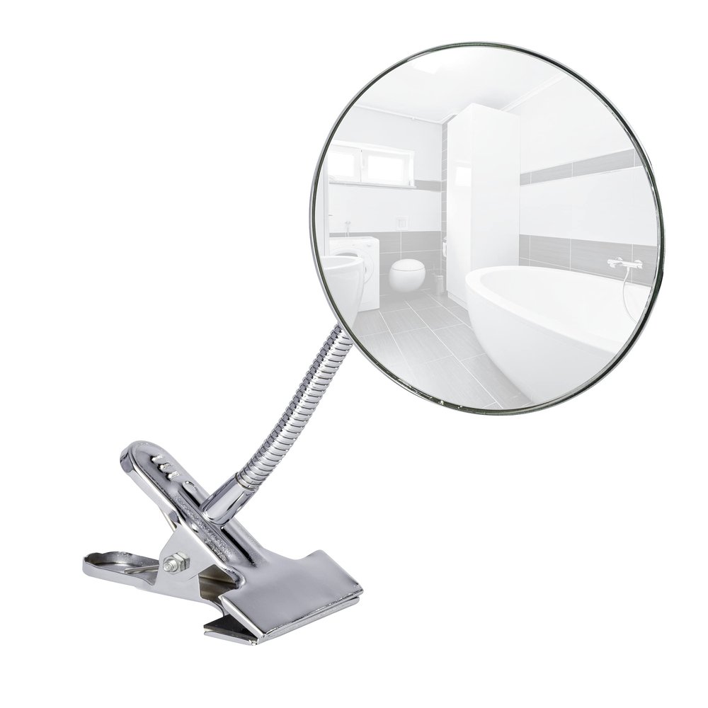 WENKO Cosmetic Mirror Clip on Chrome