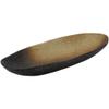 10 Strawberry Street Nagoya 13" x 5.5" Coupe Oval Platter, Set of 2, Brown/Tan view 1