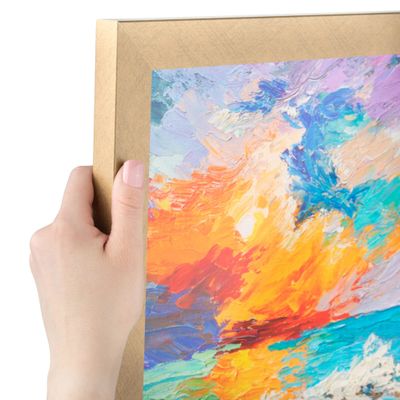 ArtToFrames 18x25 inch Classic Gold Picture Frame, 2WOM0066-76808-YGLD-18x25