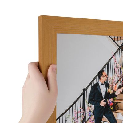 ArtToFrames 6x11 inch Classic Gold Picture Frame, 2WOM0066-76808-YGLD-6x11