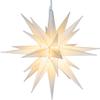 Kringle Traditions LED Moravian Star Light, Star Outdoor Decoration - 14", White view 1