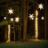 Kringle Traditions LED Moravian Star Light, Star Outdoor Decoration - 14", White view 3