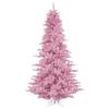 Vickerman 3' Pink Fir Artificial Christmas Tree, Unlit - Faux Fir Christmas Tree - Seasonal Indoor Home Decor - Featuring 234 PVC Tips - Tree Stand Included view 1