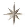 Vickerman 12" Rose Gold Iridescent Glitter Bethlehem Star Christmas Ornament, 2 per Box view 1
