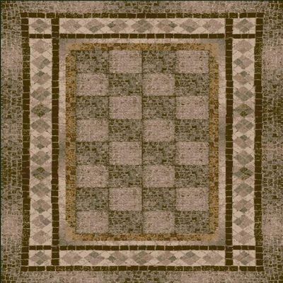 Milliken Innovations Collection Flagler Rectangle Area Rug, 5'4" x 7'8", Khaki
