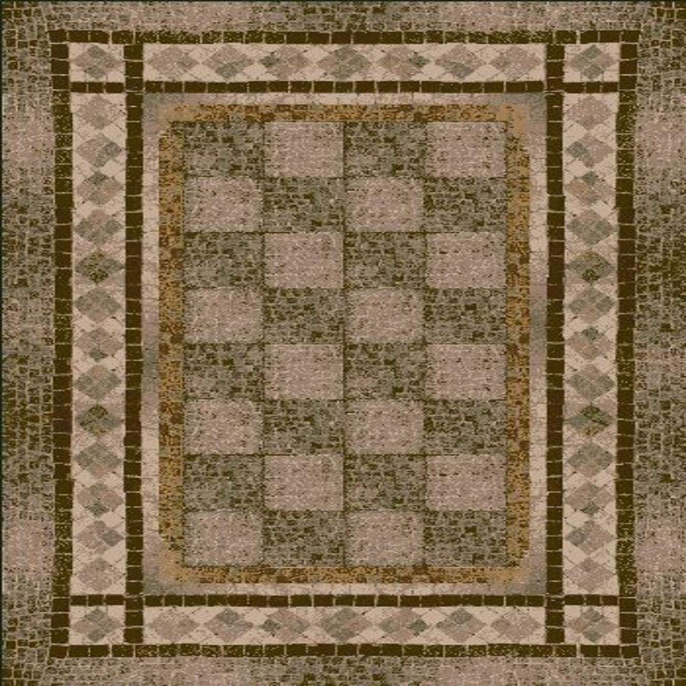 Milliken Innovations Collection Flagler Rectangle Area Rug, 5'4" x 7'8", Khaki