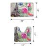 Amagical Paris Eiffel Tower Mat Set Toilet Mat Set Non Slip Bathroom Carpet Rug (3) view 2