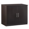 Safco MSCLDC Medina 2-Door Storage Cabinet, 36"W, Mocha Laminate view 1