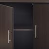 Safco MSCLDC Medina 2-Door Storage Cabinet, 36"W, Mocha Laminate view 4