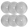 OVENTE 6 Pieces Mesh Replacement, Compatible with 34 Ounce Coffee French Press Brands, Universal Design of High-Grade Stainless-Steel Filter, ACPF7034S view 1