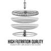 OVENTE 6 Pieces Mesh Replacement, Compatible with 27 Ounce Coffee French Press Brands, Universal Design of High-Grade Stainless-Steel Filter, ACPF7027S view 3