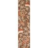 Home Dynamix Tremont Teaneck Contemporary Floral Runner Area Rug, Taupe/Pink, 1'9"x7'2" view 1