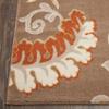 Home Dynamix Tremont Teaneck Contemporary Floral Runner Area Rug, Taupe/Pink, 1'9"x7'2" view 3