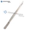 OdontoMed2011 (Huge Tweezer) Thumb Dressing Forceps 24" Long Tweezer, Silver, Serrated view 2