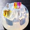 Clear-Silicone Ring Mold. 5pc-Size 7, 7.5, 8, 8, 9.5.(1-03) view 1
