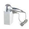 Wenko "Osimo Hair Dryer Holder, White view 1