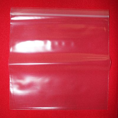 Resealable Zipper Storage Bag 8" x 10" Clear Plastic 4 Mil zip lock closure (100 pack)