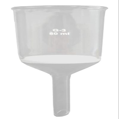 GSC International FNL-SINT-80-3 Sintered Funnel, 80ml, Porosity of 3