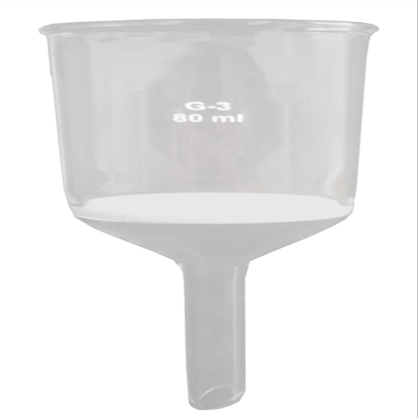 GSC International FNL-SINT-80-3 Sintered Funnel, 80ml, Porosity of 3