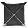 Mediz Foldable Shoe Cover Holder (Black) with Bonus: 1 Door Hanger with Designs on Front and Back - Please Use Shoe Covers view 3