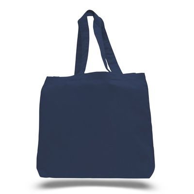 14 Pack Promotional Priced Cotton Blank Shopping Tote Bags W/Bottom Gusset Art Craft