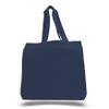 14 Pack Promotional Priced Cotton Blank Shopping Tote Bags W/Bottom Gusset Art Craft view 1