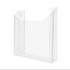 6 Pack Extra Large Brochure Holder 13.75 Wide Clear Acrylic Wall Mount Display Rack for Newspapers Patient Charts Catalogs or Large Printed Literature Includes Hanging Hardware by Marketing Holders view 4