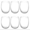 H&H Bubbly Pack of 6 Wine Glasses, 6 Units view 3