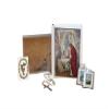 Blessed Sacrament First Communion Gift Set Girl with Mass Book, Scapular, Rosary, Lapel Pin, and Wallet view 1