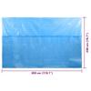 vidaXL Blue Rectangular Solar Pool Cover | PE Material with Air Chambers | Water Evaporation and Chemical Use Reduction | Easy Installation | Fits 118 x 79 Inch Pools view 2