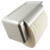 Zoie + Chloe Easy-Snap Toilet Paper Holder - Load and Unload with One Hand view 1