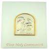 First Holy Communion Padded Leatherette Missal with First Communion Girl Image, 5 1/4 Inch view 1