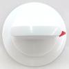 Dryer Timer Knob, White, for General Electric, AP2042269, PS266954, WE1X1263 view 1