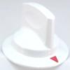 Dryer Timer Knob, White, for General Electric, AP2042269, PS266954, WE1X1263 view 3