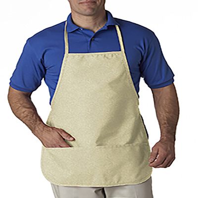 Liberty Bags Large Two-Pocket Apron OS NATURAL