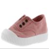 Victoria Rubber-Toed Canvas Plimsolls - Nude view 1