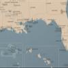 US National Wildlife Refuge System Map 24x36 Poster (Tan & Slate Blue) view 2