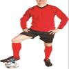 CARTA FB JERSEY ENGLAND + PIPING RED/BLACK-L(42-44'') view 1