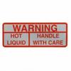 "Handle With Care" Sticker - Replaces Wilbur Curtis WC-39052 view 1
